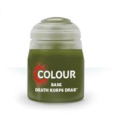 Citadel Base Paint: Death Korps Drab 12ml [21-40]