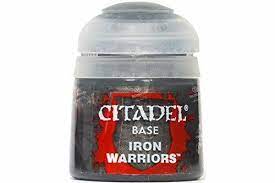Citadel Base Paint: Iron Warriors 12ml [21-48]**