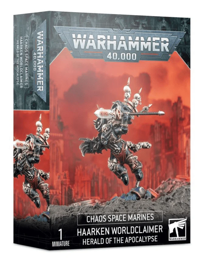 GW 43-23 Warhammer 40000: Chaos Space Marines Haarken Worldclaimer**