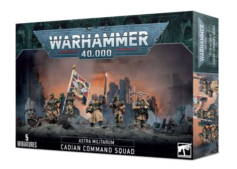 GW 47-09 Astra Militarum: Cadian Command Squad