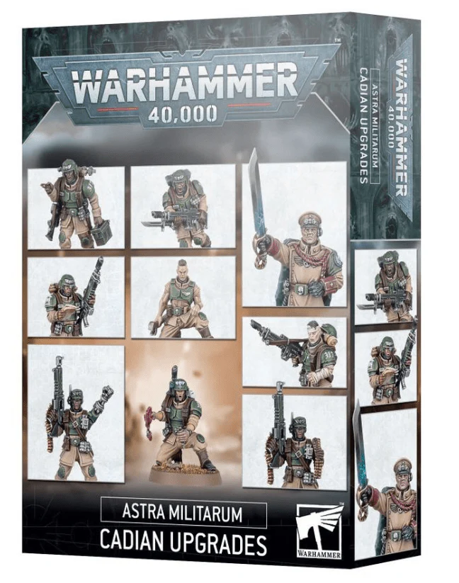 GW 47-40 Warhammer 40000: Astra Militarum Cadian Upgrades