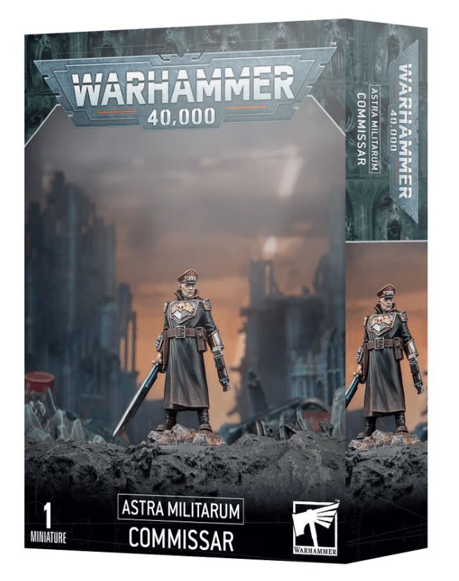 GW 47-50 Warhammer 40000: Astra Militarum Commissar