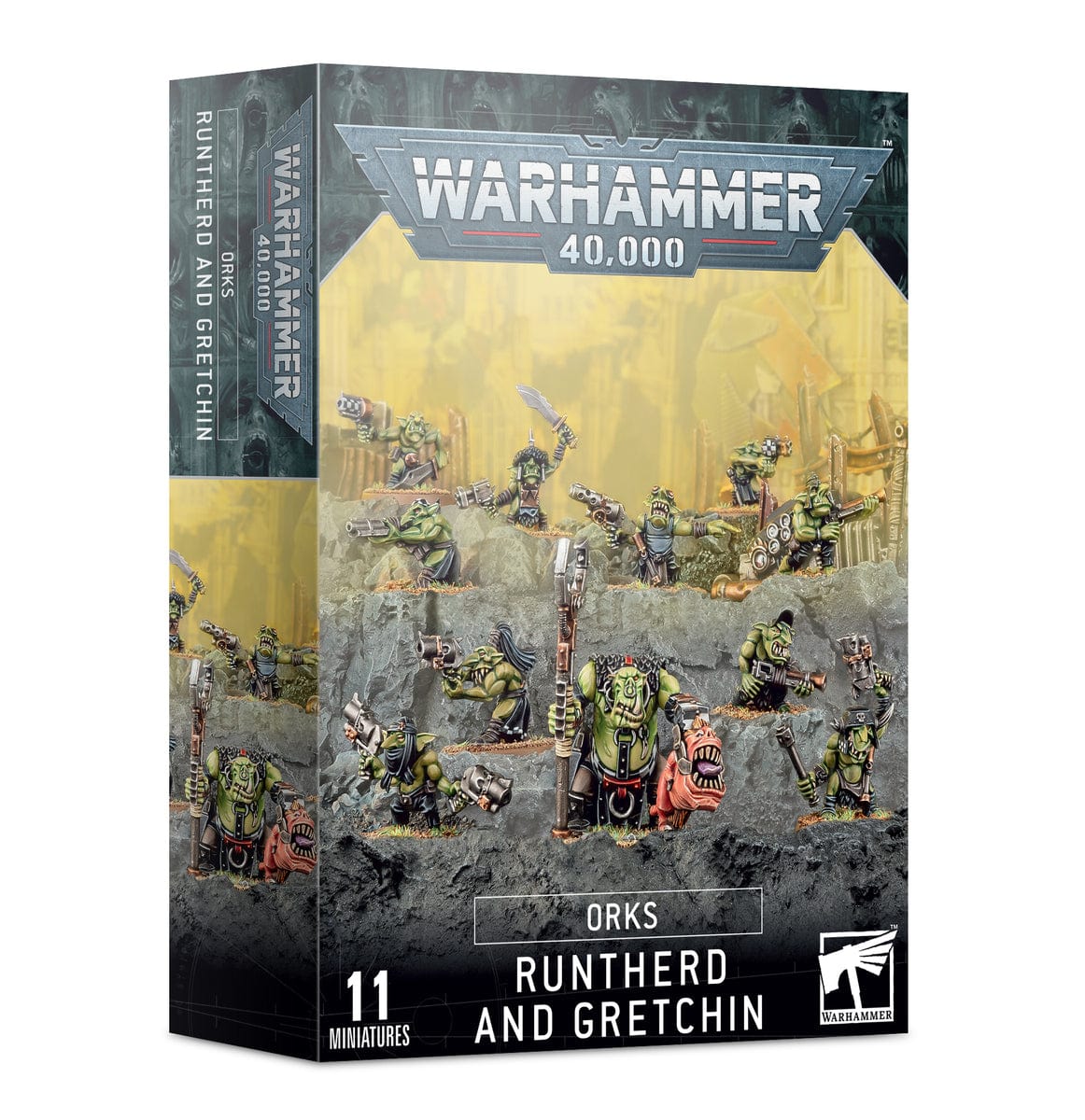 GW 50-16 Orks Runtherd and Gretchin