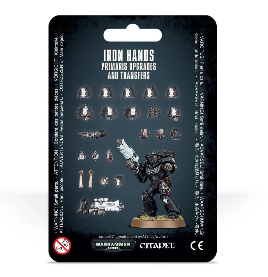 GW 55-09 Iron Hands Primaris Upgrades & Transfers