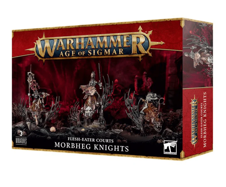 Warhammer Age of Sigmar, Flesh-Eater Courts, Morbheg Knights [91-77]