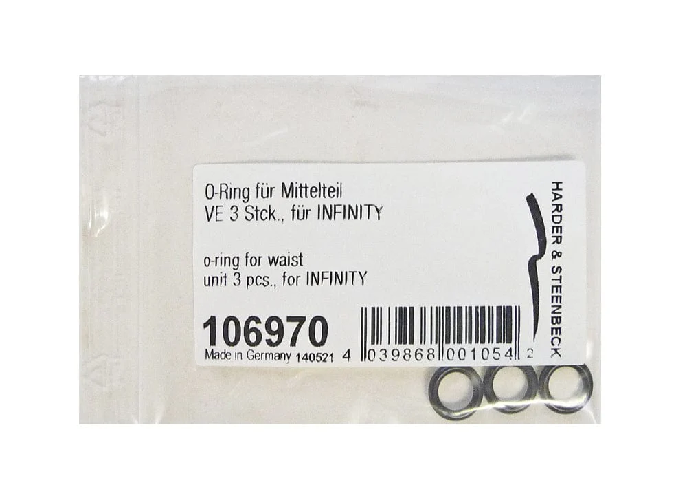 Harder And Steenbeck 106970 Waist O-Ring Unit (3pcs) - Image 2