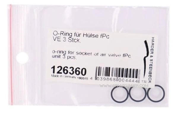 Harder And Steenbeck 126360 O-Ring For FPC Socket Valve (3pcs) - Image 2