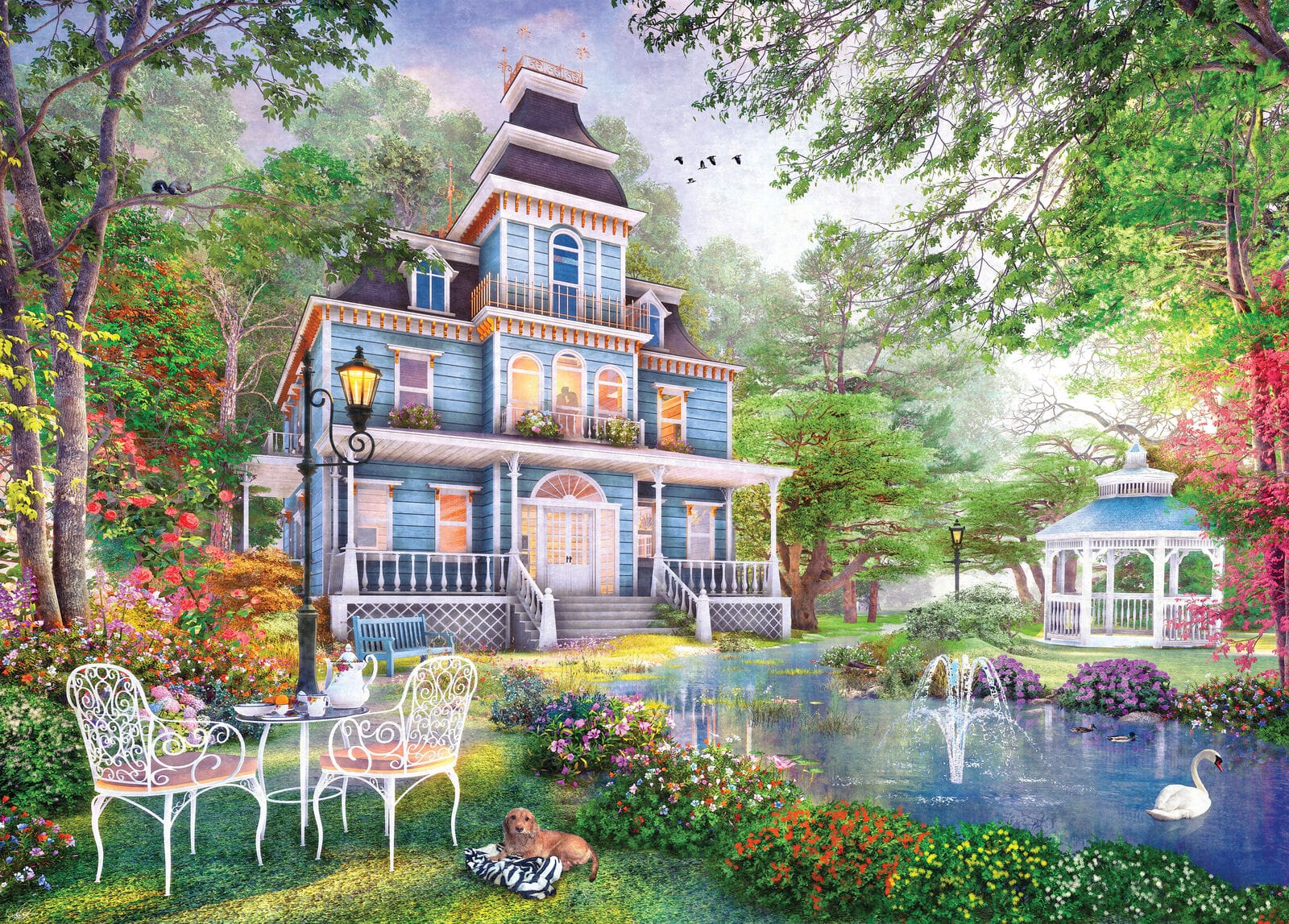 Harlington Premium 1000pc Puzzle - American Victorian