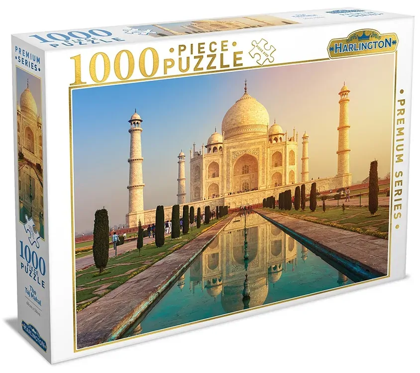 Harlington Premium 1000pc Puzzle - Taj Mahal