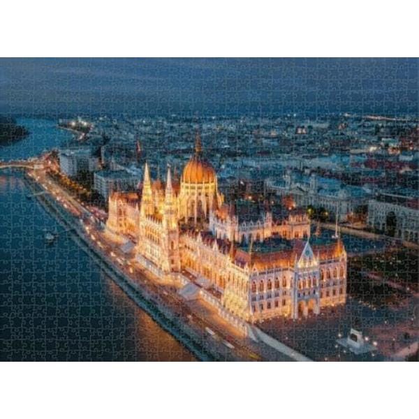 Harlington Premium 1000pc Puzzle - The Hungarian Parliament