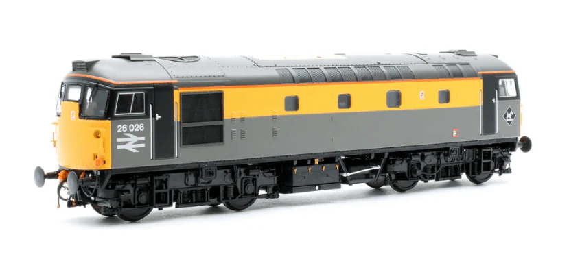 Heljan OO CLass 26 CIvil Engineers Grye/Yellow 26026 DCC Ready