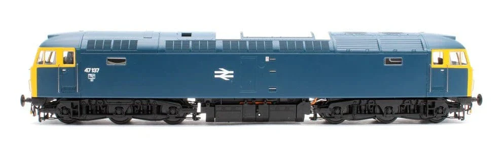 Heljan OO Scale Class 47 BR Blue 47137 (Glazed Headcode Panel) Diesel Loco - DCC & Sound Fitted** - Image 2