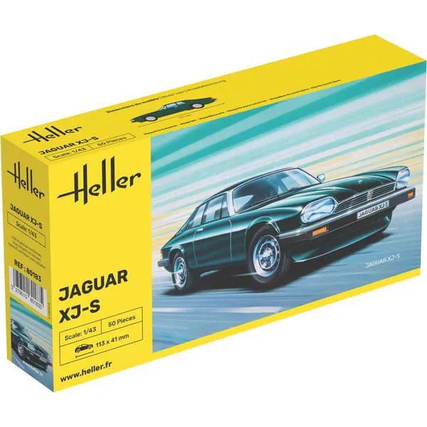 Heller 1/43 Jaguar XJS Plastic Model Kit