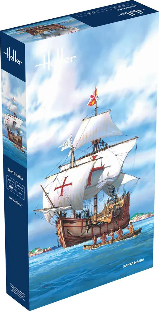 Heller 1/75 Santa Maria Plastic Model Kit