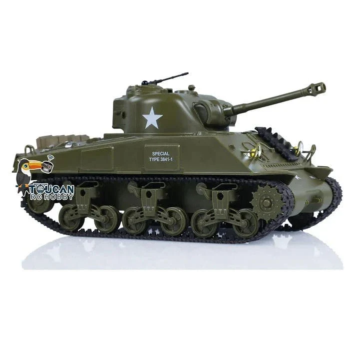 Heng Long 1/30 US Sherman M4A3 RC Battle Tank RTR - Image 3