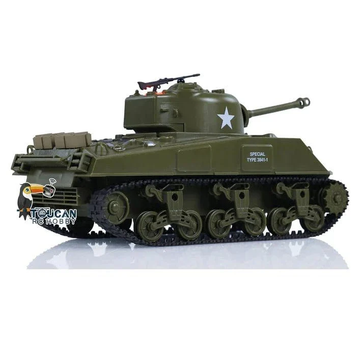Heng Long 1/30 US Sherman M4A3 RC Battle Tank RTR - Image 4