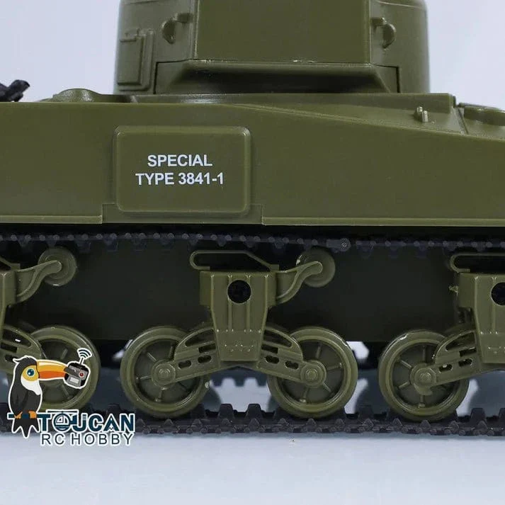 Heng Long 1/30 US Sherman M4A3 RC Battle Tank RTR - Image 6