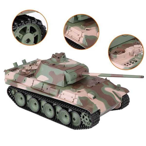 Henglong 1/16 Panther G RC Tank RTR Smoke/Sound (V7.0) - Image 3