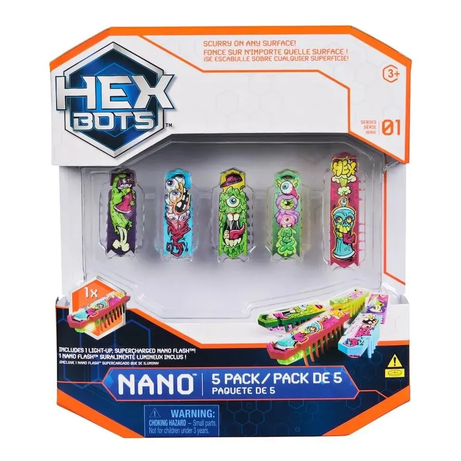 Hex Bots Flash Nano (5 Pack)