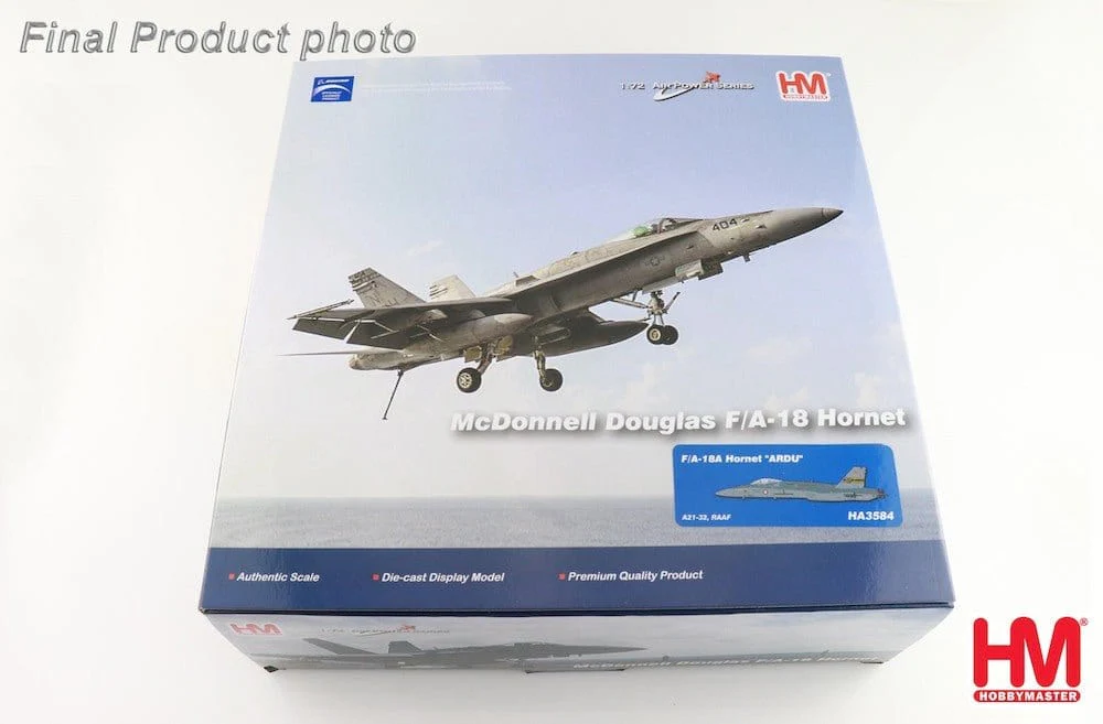 Hobby Master /72 F/A-18A Hornet ARDU A21-32 RAAF Diecast Model