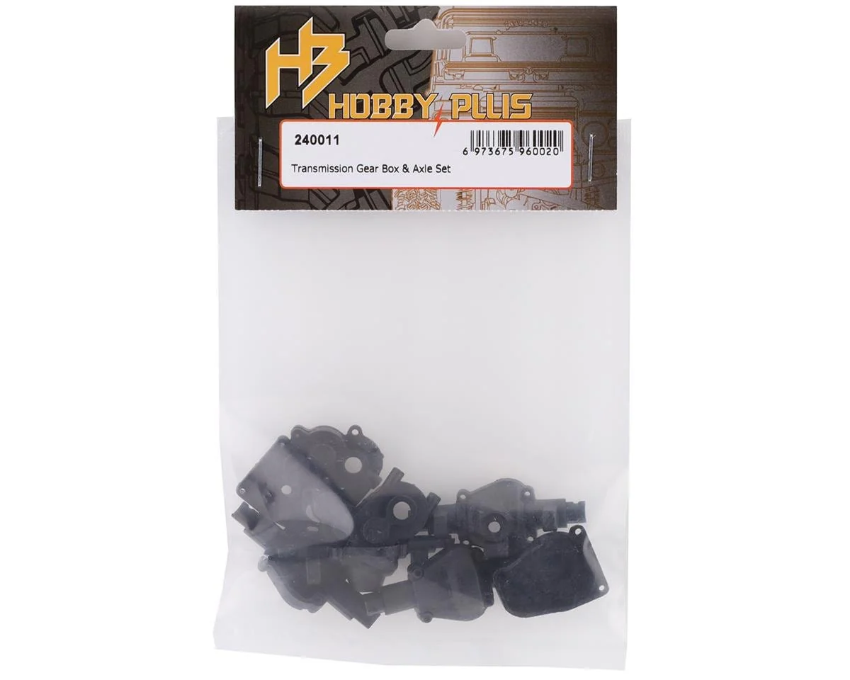 Hobby Plus 240011 Transmission Gear Box & Axle Set** - Image 2