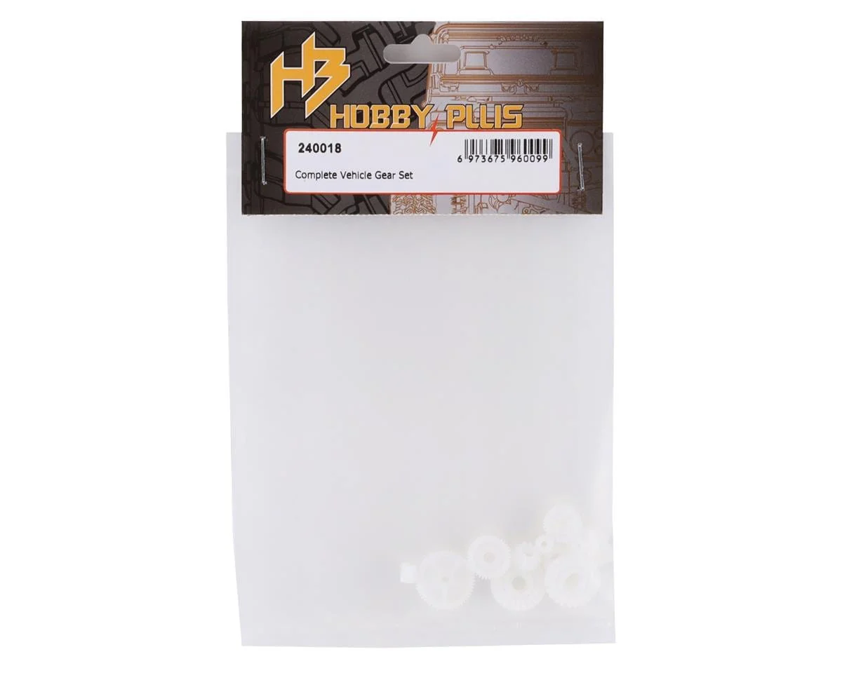 Hobby Plus 240018 Complete Vehicle Gear Set** - Image 2