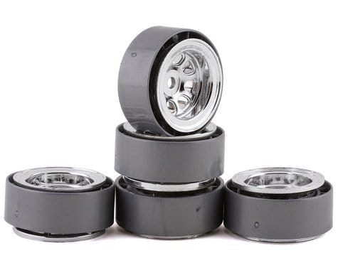Hobby Plus 240066 Internal Bead Lock Wheel Set (Chrome)**