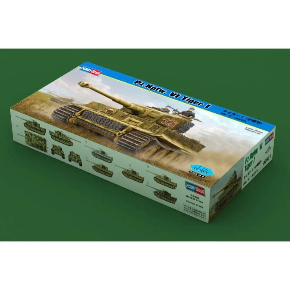 HobbyBoss 1/16 Pz.Kpfw. VI Tiger 1 Plastic Model Kit [82601] - Image 2