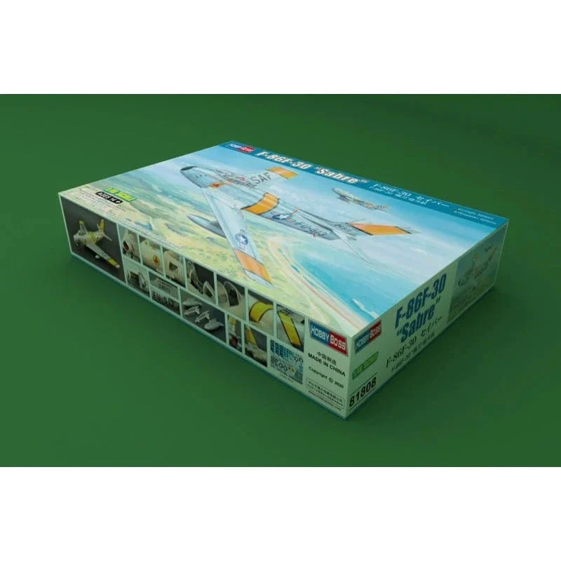 HobbyBoss 1/18 F-86F-30 Sabre Plastic Model Kit [81808] - Image 2