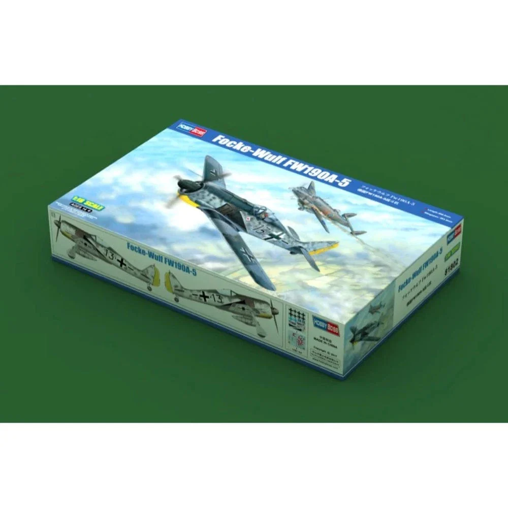 HobbyBoss 1/18 Focke-Wulf FW190A-5 Plastic Model Kit [81802] - Image 2