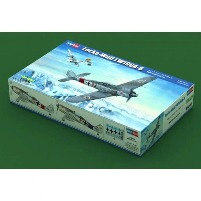 HobbyBoss 1/18 Focke-Wulf FW190A-8 Plastic Model Kit [81803] - Image 2