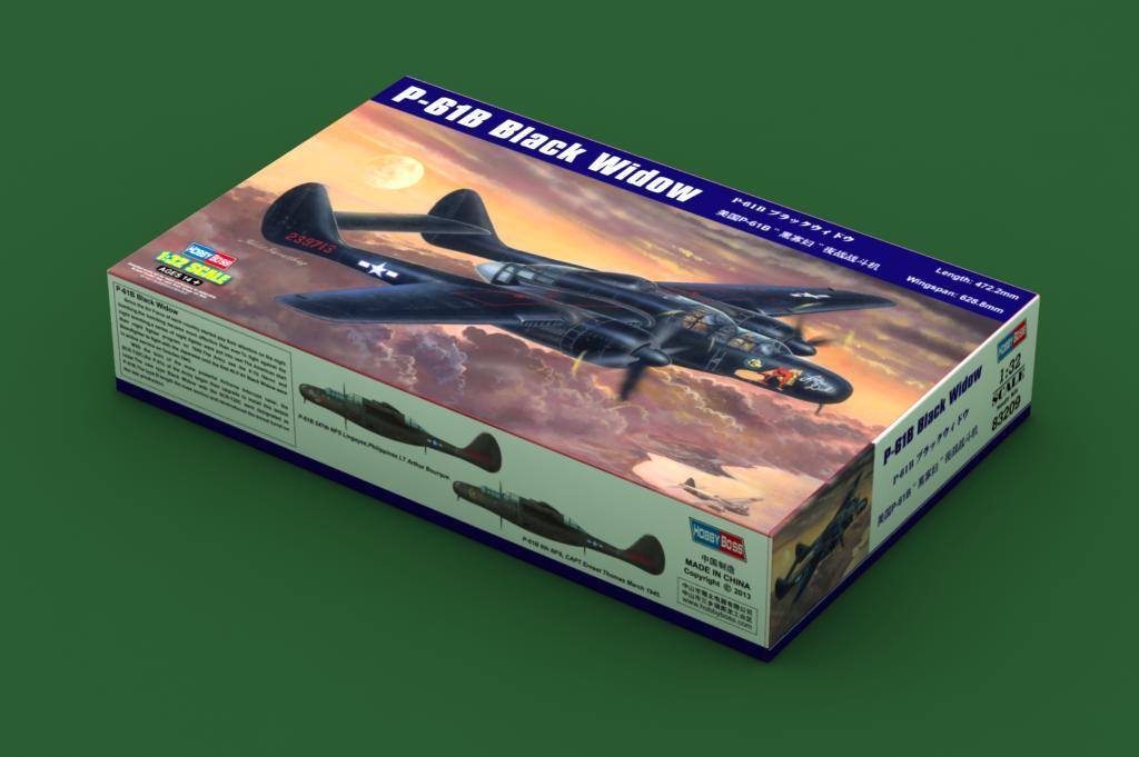 HobbyBoss 1/32 P-61B Black Widow Plastic Model Kit [83209] - Image 2