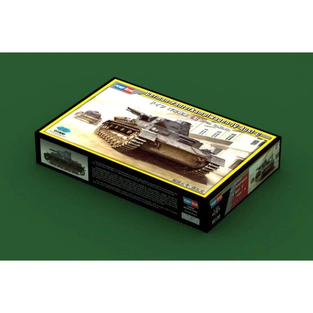 HobbyBoss 1/35 German Panzerkampfwagen IV Ausf C Plastic Model Kit [80130] - Image 2
