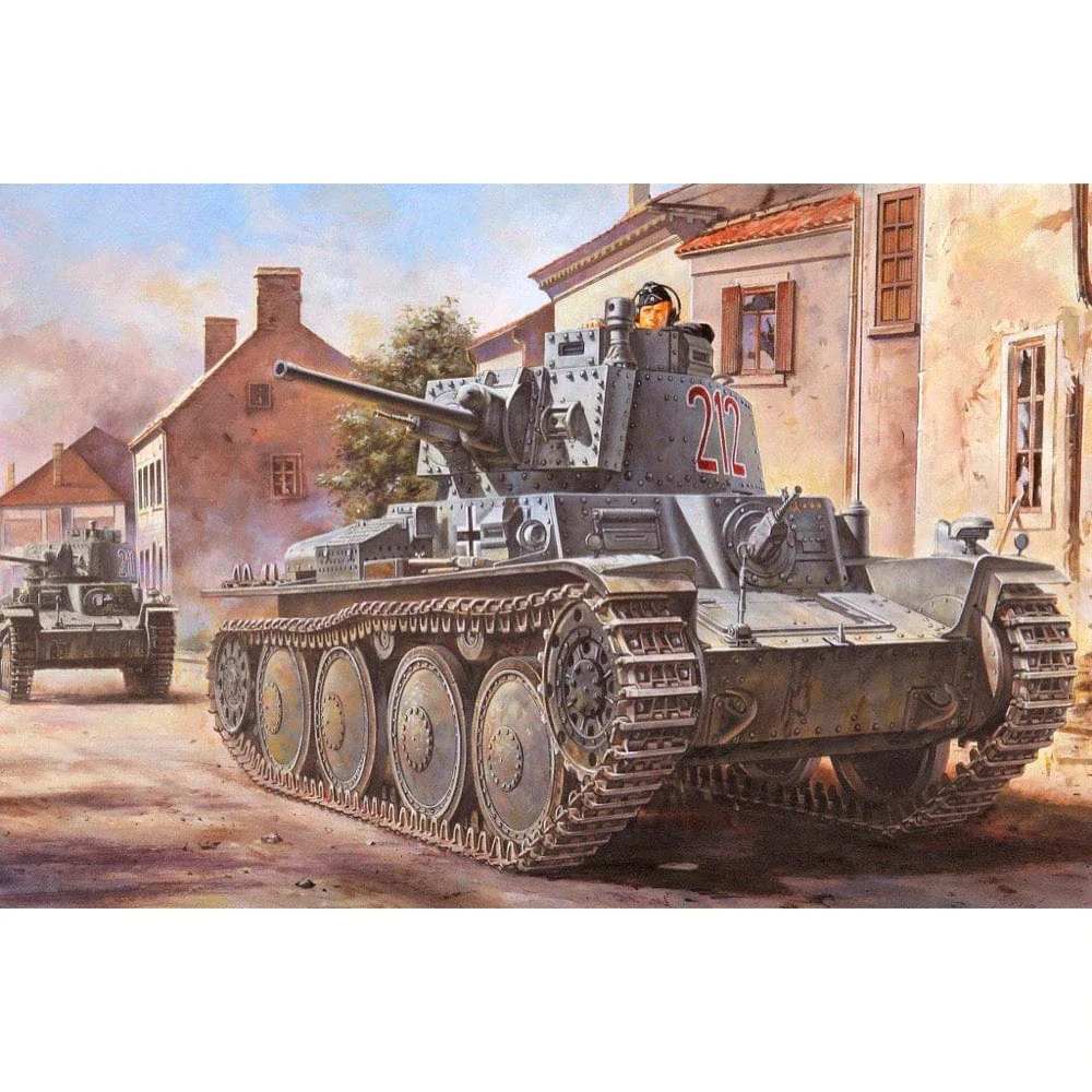 HobbyBoss 1/35 German Pz.Kpfw. / Pz.BfWg 38(t) Ausf. B Plastic Model Kit [80138]