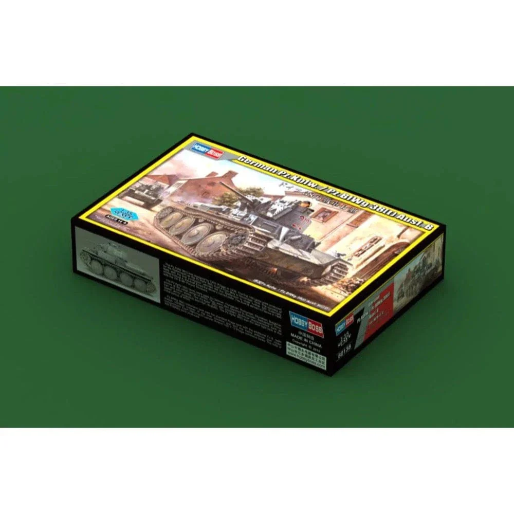HobbyBoss 1/35 German Pz.Kpfw. / Pz.BfWg 38(t) Ausf. B Plastic Model Kit [80138] - Image 2