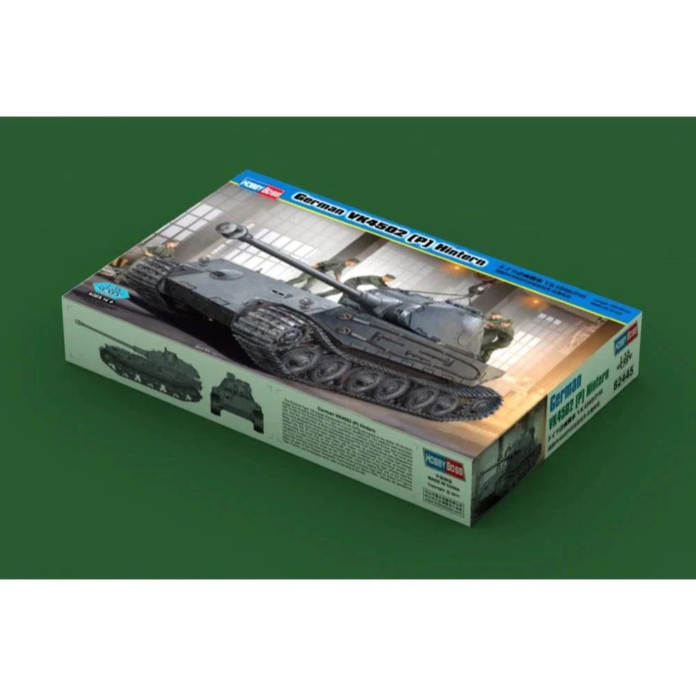 HobbyBoss 1/35 German VK4502 (P) Hintern Plastic Model Kit [82445] - Image 2