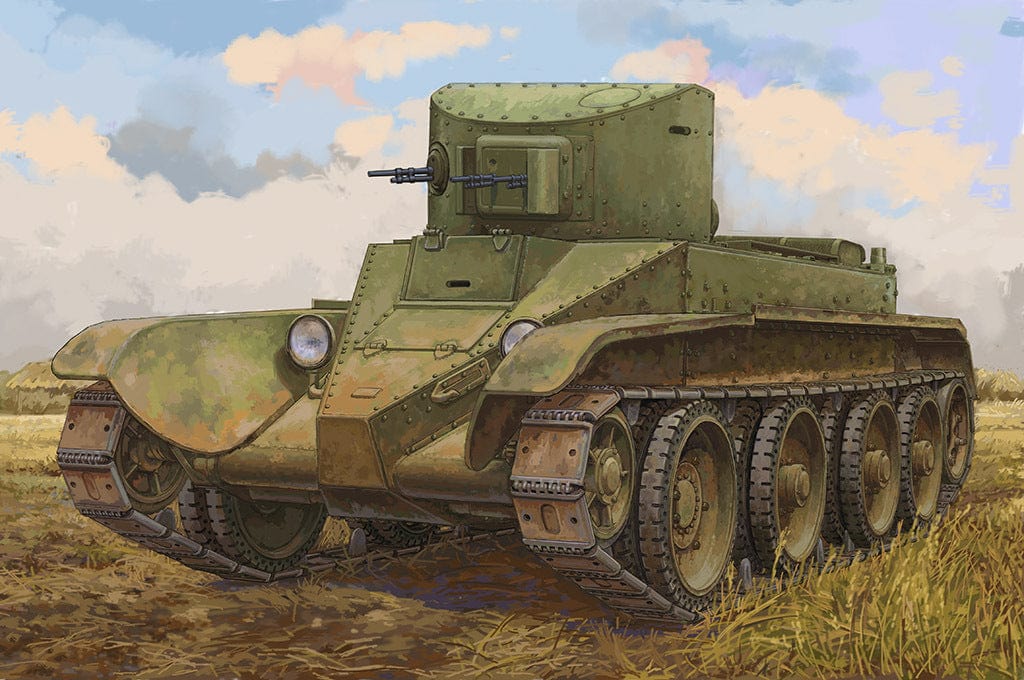 HobbyBoss 1/35 Soviet BT-2 Tank(late) Plastic Model Kit [84516]**