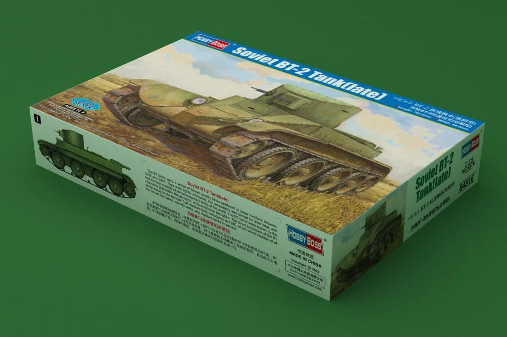 HobbyBoss 1/35 Soviet BT-2 Tank(late) Plastic Model Kit [84516]** - Image 2