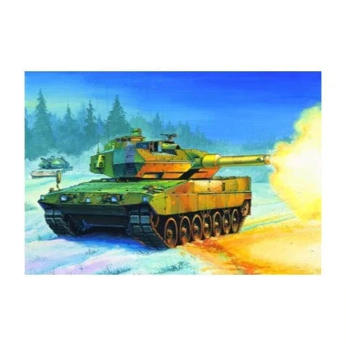 HobbyBoss 1/35 Swedish Strv.122 Tank Plastic Model Kit [82404]