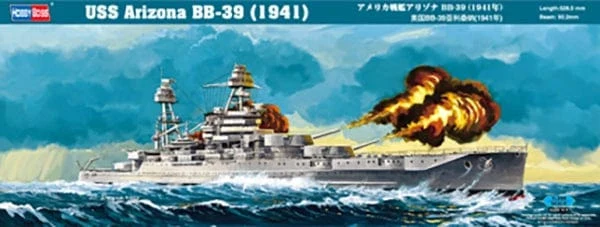 HobbyBoss 1/350 Arizona BB-39 (1941) Plastic Model Kit [86501]