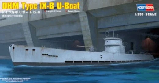 HobbyBoss 1/350 DKM Type lX-B U-Boat Plastic Model Kit [83507]