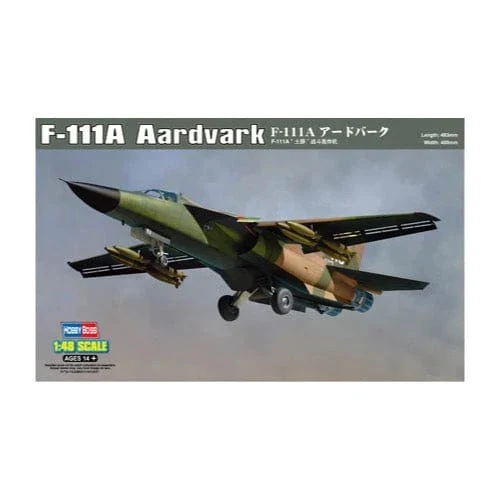 HobbyBoss 1/48 F-111A Aardvark Plastic Model Kit [80348]