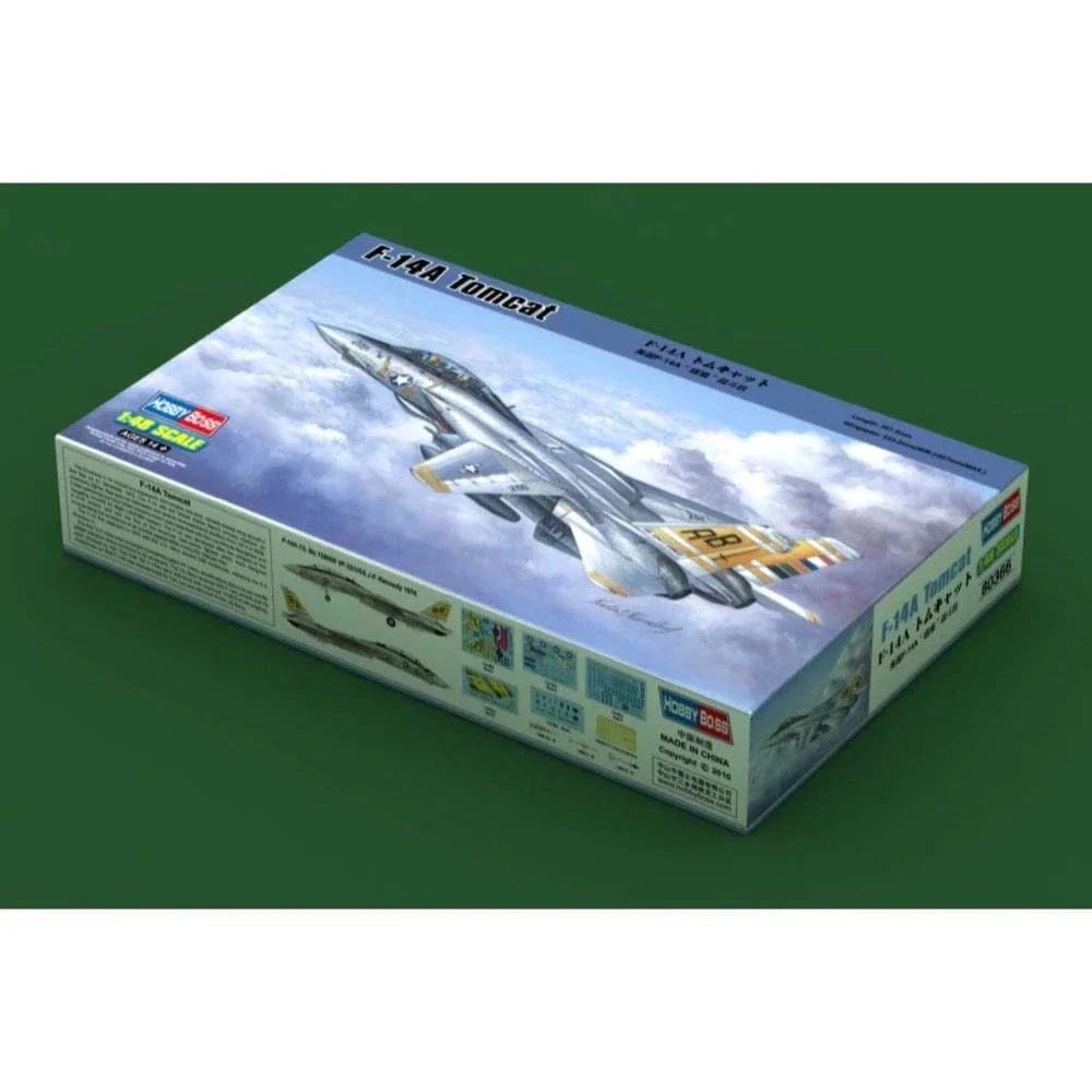 HobbyBoss 1/48 F-14A Tomcat Plastic Model Kit [80366] - Image 2