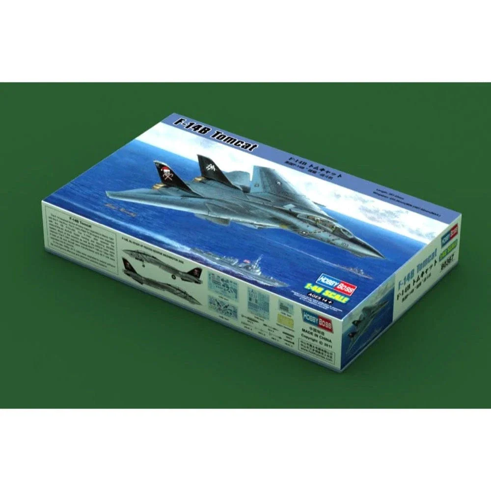 HobbyBoss 1/48 F-14B Tomcat Plastic Model Kit [80367] - Image 2