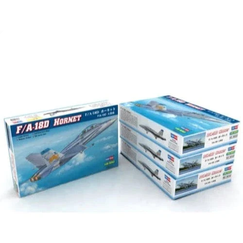 HobbyBoss 1/48 F/A -18D Hornet Plastic Model Kit [80322] - Image 2