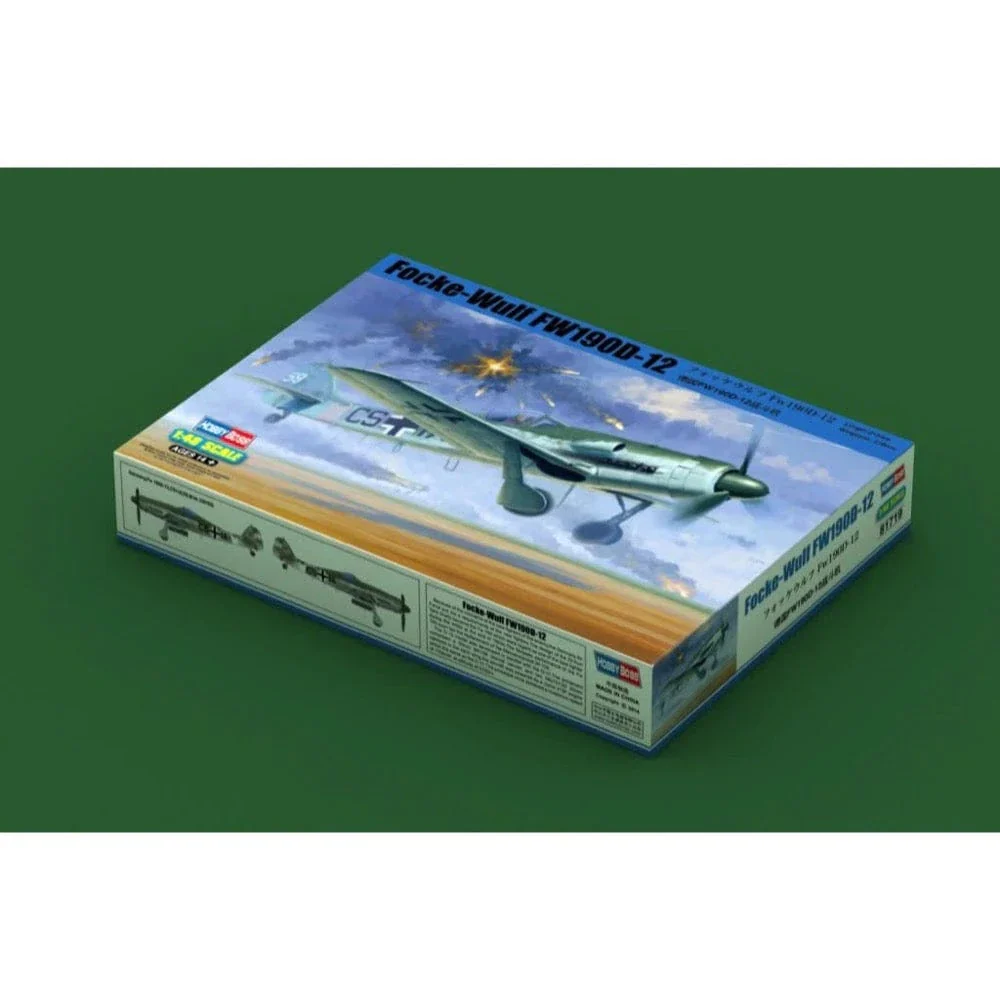 HobbyBoss 1/48 Focke-Wulf FW190D-12 Plastic Model Kit [81719] - Image 2