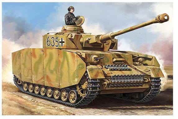 HobbyBoss 1/48 German Pzkpfw IV Ausf.H Medium Tank Plastic Model Kit [84841]