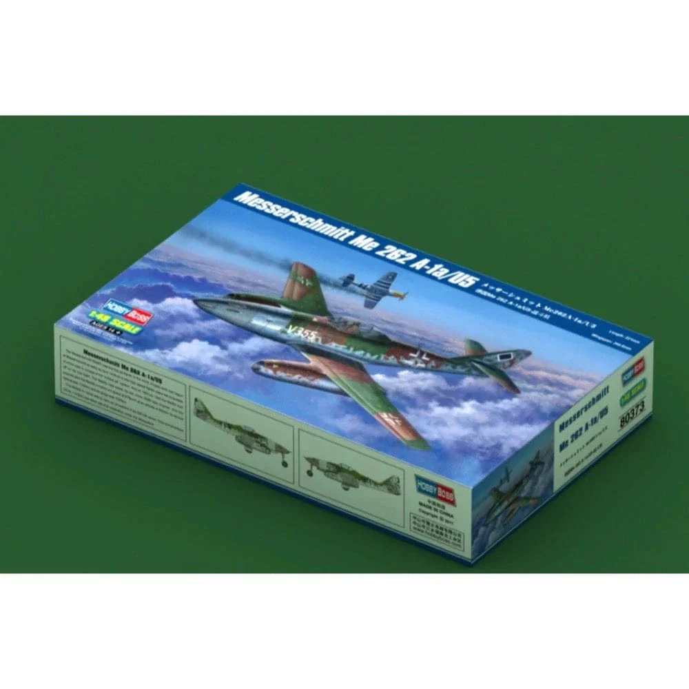 HobbyBoss 1/48 Me 262 A-1a/U5 Plastic Model Kit [80373] - Image 2