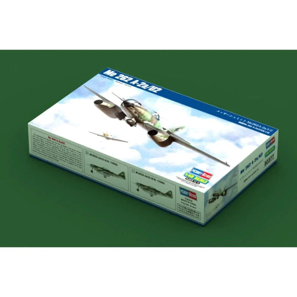 HobbyBoss 1/48 Me 262 A-2a/U2 Plastic Model Kit [80377] - Image 2
