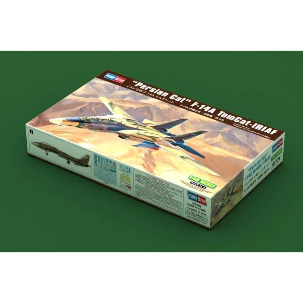 HobbyBoss 1/48 Persian Cat F-14A TomCat - IRIAF Plastic Model Kit [81771] - Image 2